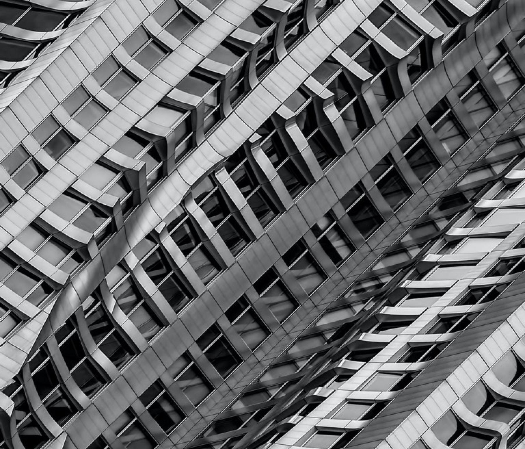 Abstract image of building