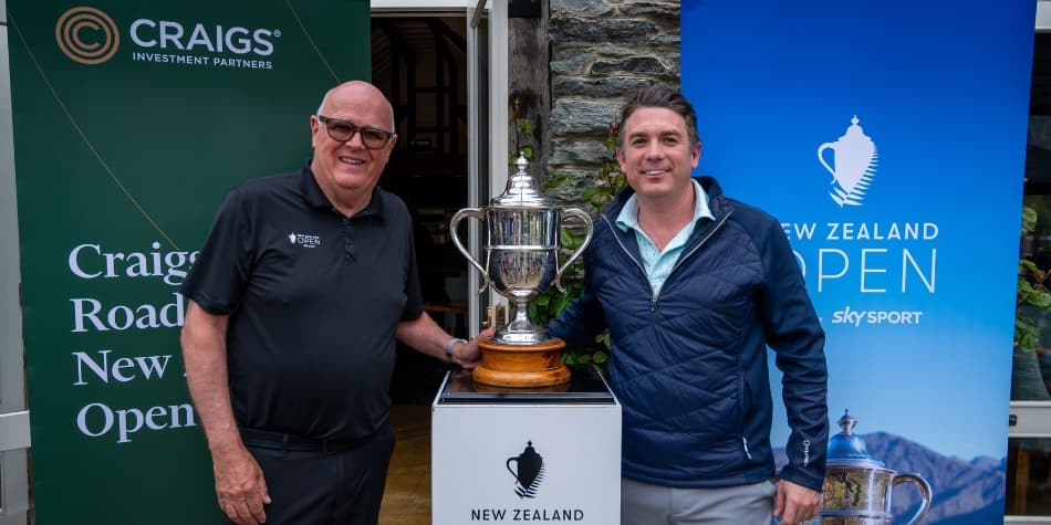 Craigs major sponsor of New Zealand Open